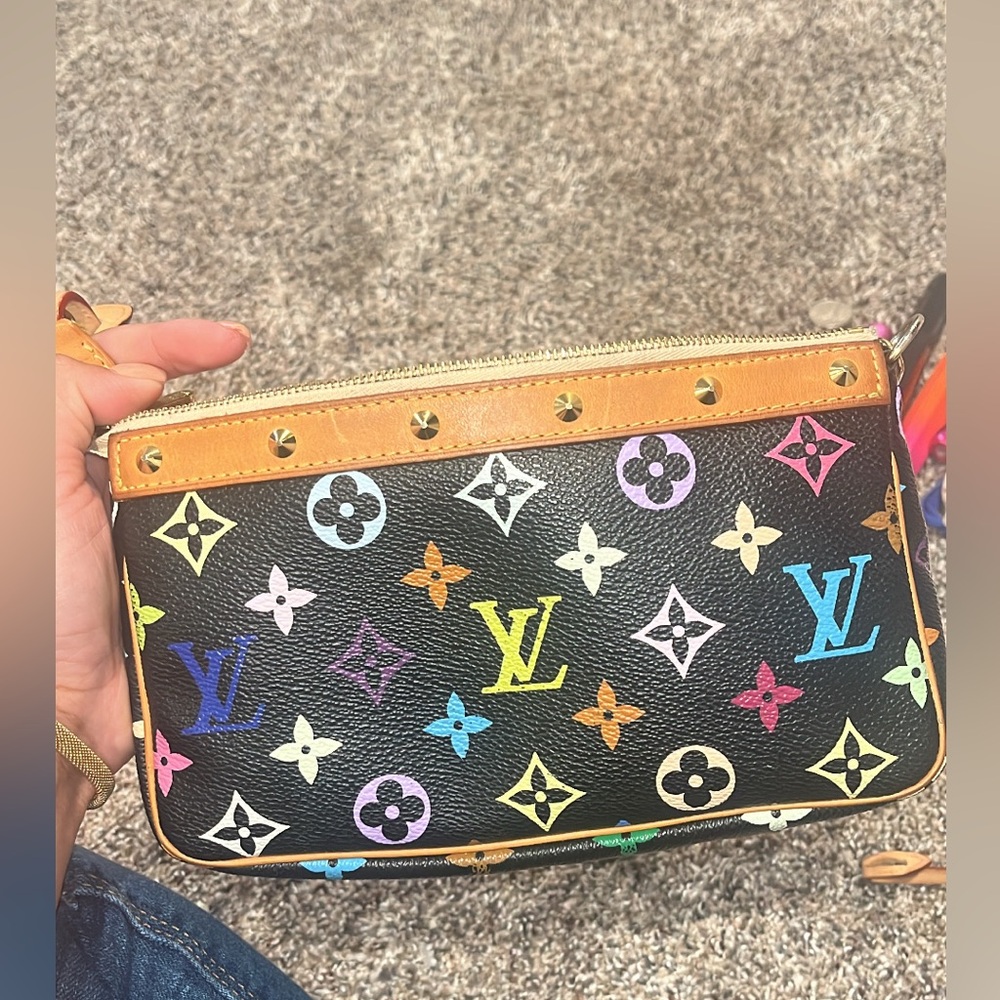 Louis Vuitton pochette multicolor